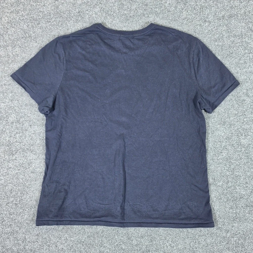 Polo Ralph Lauren Mens XL Navy Blue Polo Bear Graphic T-Shirt Camo Pants Preppy